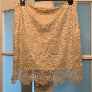 Lace skirt